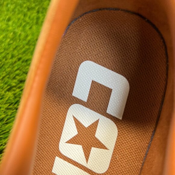 Converse One Star Pro Low Mens Size 9 Brown Casual Leather Shoes Sneakers - Picture 8 of 10